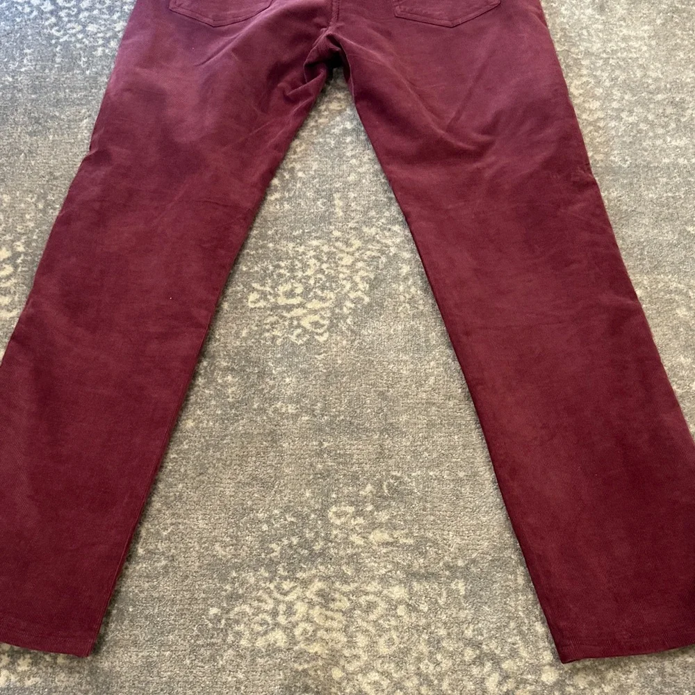 Peter Millar burgundy Straight-Leg Pants men’s size 33